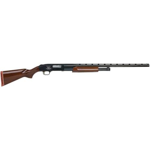 Mossberg 50th Anniversary Ed Mossberg 500 Pump Shotgun, 12 Gauge, 28 in, 3 in Chmbr, Walnut Stock, Blue Finish Mossberg 50th Anniversary Ed Mossberg 500 Pump Shotgun, 12 Gauge, 28 in, 3 in Chmbr, Walnut Stock, Blue Finish