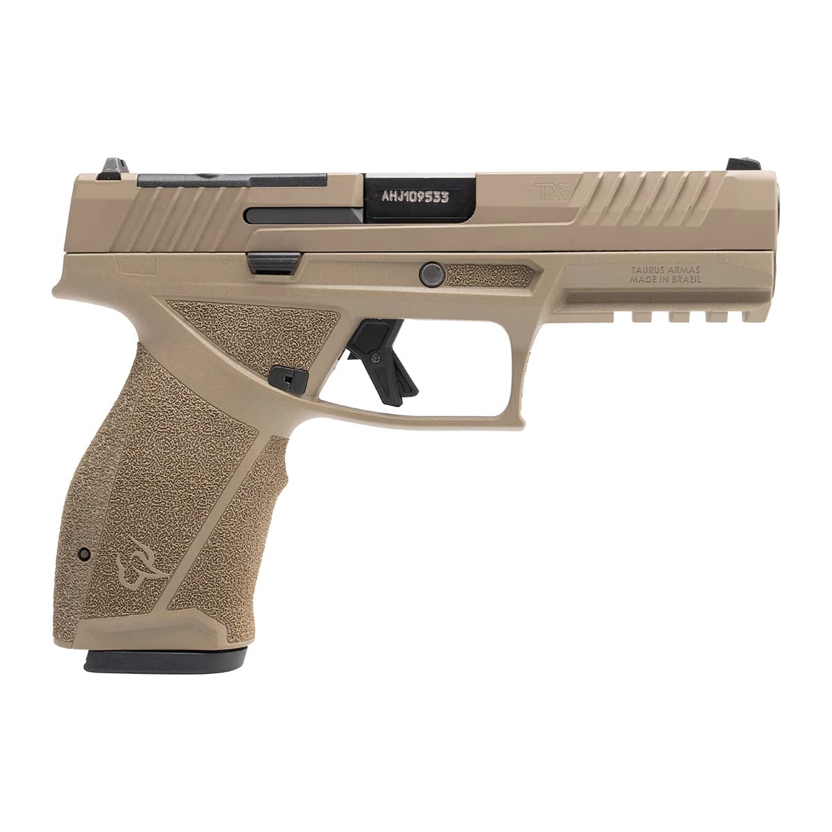 Taurus 1-TX9F441-MF TX 9 Full Size 9mm Luger 17+1 4.50" Black Barrel, Flat Dark Earth Taurus 1-TX9F441-MF TX 9 Full Size 9mm Luger 17+1 4.50" Black Barrel, Flat Dark Earth