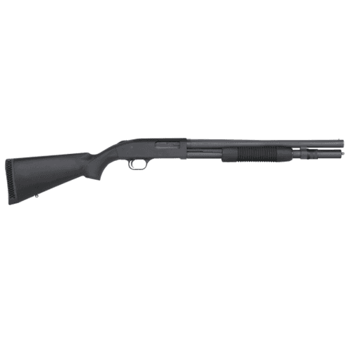 Mossberg Model 590 SP 7-Shot Shotgun 12 Gauge, 18.5" BBL, 3" Chmbr, Pump, Syn Stock, Matte Blue Finish, 7 Rds Mossberg Model 590 SP 7-Shot Shotgun 12 Gauge, 18.5" BBL, 3" Chmbr, Pump, Syn Stock, Matte Blue Finish, 7 Rds