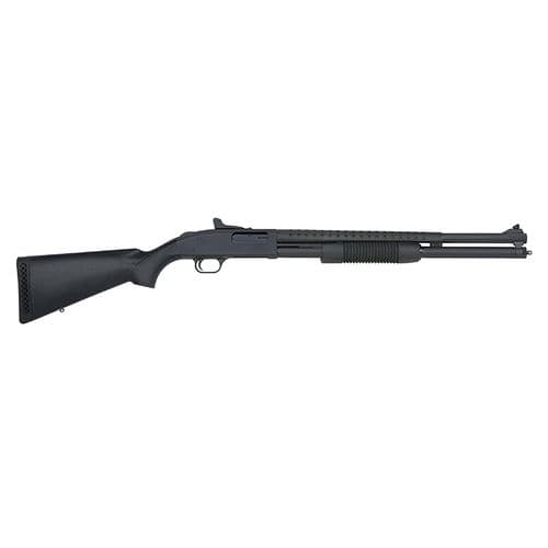 50567 Mossberg 500 Tactical Pump Action Shotgun 12 Gauge 20" Barrel with Heat Shield 3" Chamber 7 Rounds Ghost Ring Sights Synthetic Stock Mattel Blue 50567 Mossberg 500 Tactical Pump Action Shotgun 12 Gauge 20" Barrel with Heat Shield 3" Chamber 7 Rounds Ghost Ring Sights Synthetic Stock Mattel Blue