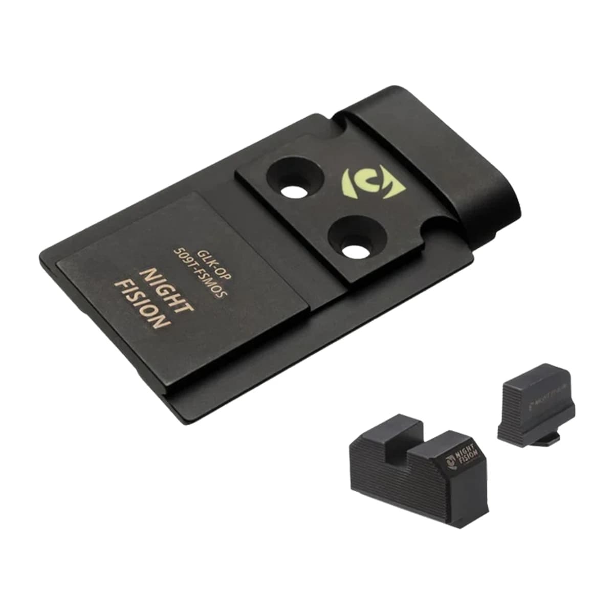 Night Fision GLKOPBS509TMOSZXZX Handgun Sights Night Fision GLKOPBS509TMOSZXZX Handgun Sights
