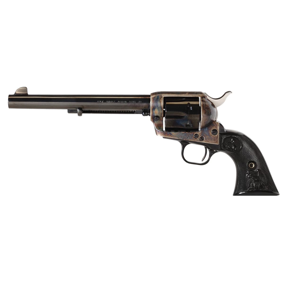 Colt Mfg P1870 Single Action Army Peacemaker 45 Colt (LC) 6 Shot 7.50" Blued Barrel & Cylinder Colt Mfg P1870 Single Action Army Peacemaker 45 Colt (LC) 6 Shot 7.50" Blued Barrel & Cylinder