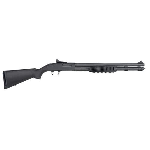 50670 Mossberg 590 Pump Action Shotgun 12 Gauge 20" Barrel 3" Chamber 8 Rounds Tri Rail Forend Synthetic Stock Black 50670 Mossberg 590 Pump Action Shotgun 12 Gauge 20" Barrel 3" Chamber 8 Rounds Tri Rail Forend Synthetic Stock Black
