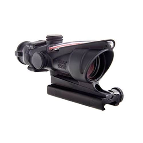 Trijicon ACOG 4x32 Scope, Dual-Illum Red Chevron M193 Reticle w/ TA51 Mount - 100288 Trijicon ACOG 4x32 Scope, Dual-Illum Red Chevron M193 Reticle w/ TA51 Mount - 100288