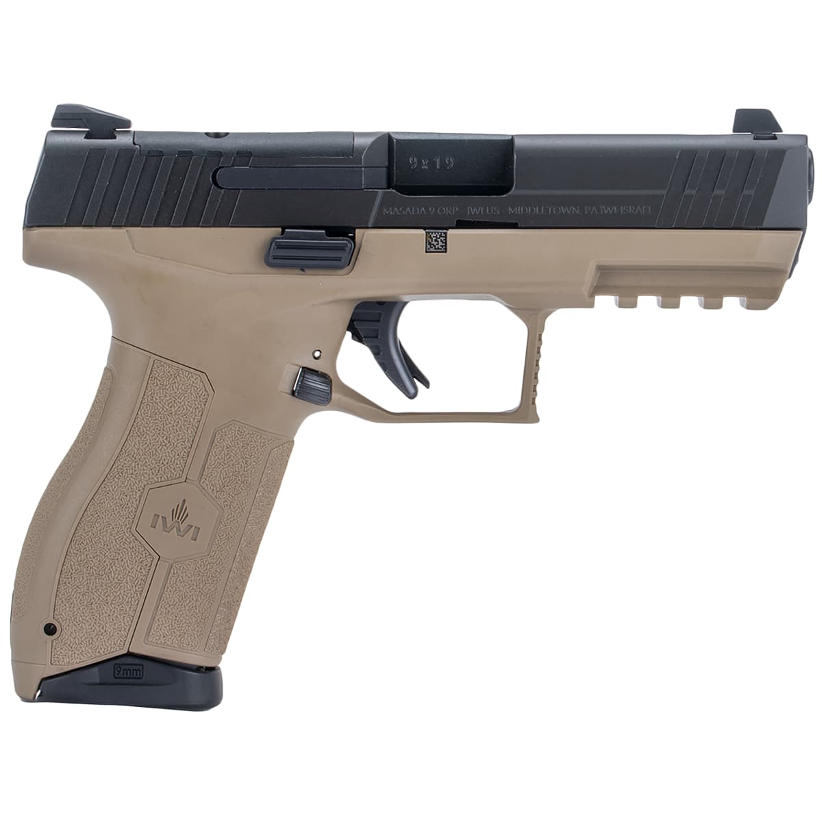 IWI US M9ORP10FDNS MASADA Full Size 9mm Luger 10+1, 4.10" Black Button Rifled Steel Barrel IWI US M9ORP10FDNS MASADA Full Size 9mm Luger 10+1, 4.10" Black Button Rifled Steel Barrel