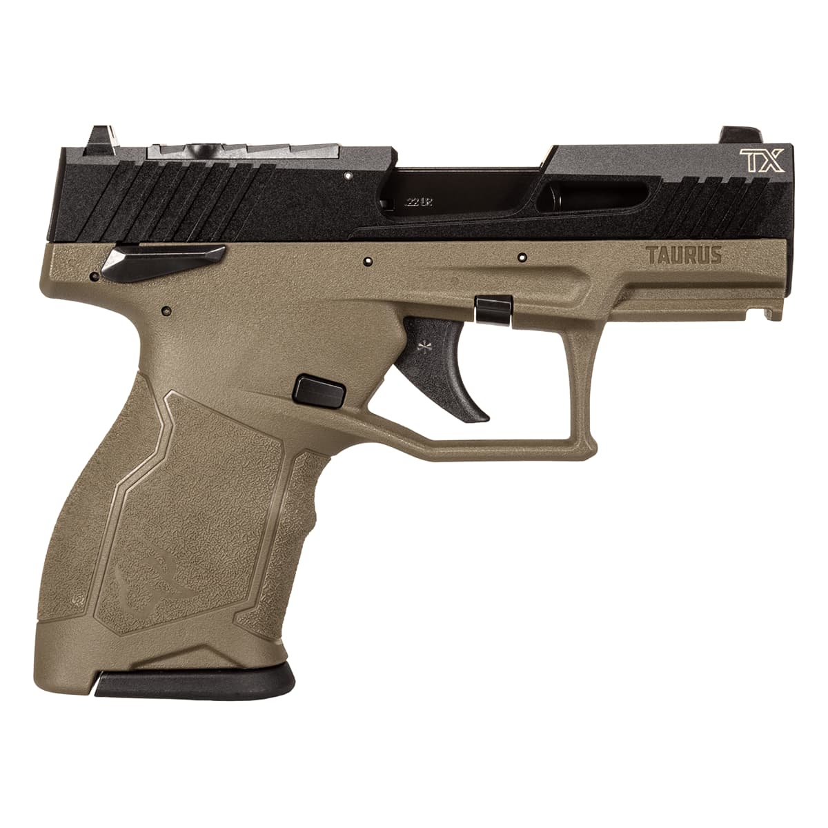 Taurus 1-TX22131O TX22C Compact Frame 22 LR 13+1, 3.60" Matte Black Steel Threaded Barrel Taurus 1-TX22131O TX22C Compact Frame 22 LR 13+1, 3.60" Matte Black Steel Threaded Barrel