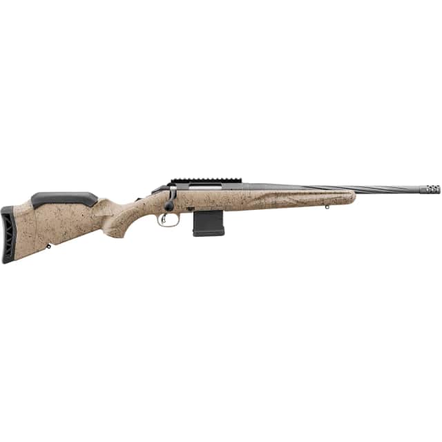 Ruger 46919 American II Ranch 5.56 NATO 10+1 16.10" Cobalt Cerakote Spiral Fluted Threaded Barrel Ruger 46919 American II Ranch 5.56 NATO 10+1 16.10" Cobalt Cerakote Spiral Fluted Threaded Barrel