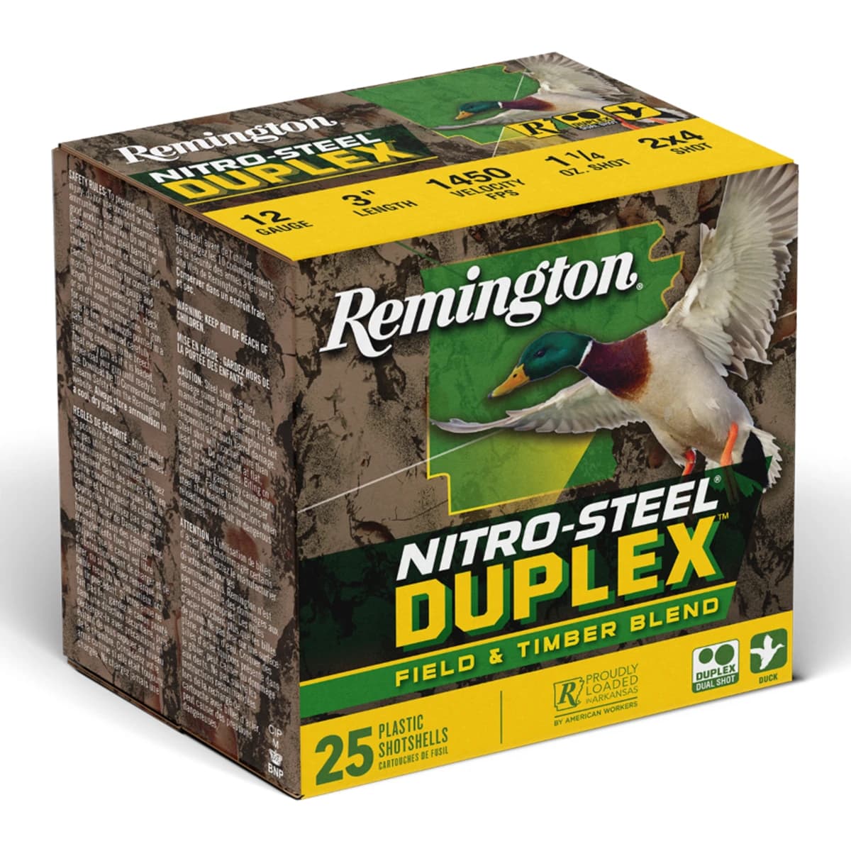 Remington Ammunition R20049 12Gauge 3" 1 1/4 oz 2/4 Shot 25 Per Box Remington Ammunition R20049 12Gauge 3" 1 1/4 oz 2/4 Shot 25 Per Box