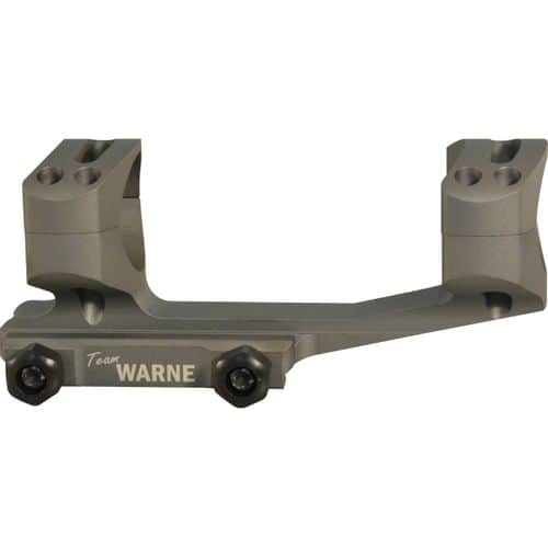 Warne Tactical X-SKEL Gen 2 Extended Skeletonized 1" AR MSR Scope Mount Gray Warne Tactical X-SKEL Gen 2 Extended Skeletonized 1" AR MSR Scope Mount Gray