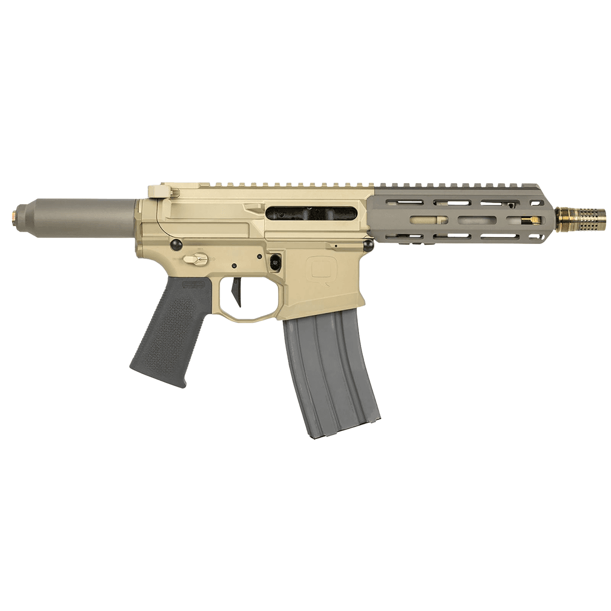 Q LLC HB55610INPISTOLNB Honey Badger 223 Rem/5.56 NATO 10" Black Threaded Barrel Q LLC HB55610INPISTOLNB Honey Badger 223 Rem/5.56 NATO 10" Black Threaded Barrel