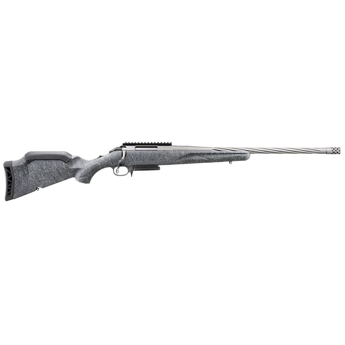 Ruger 46915 American II Full Size 300 Win Mag 3+1 20" Cobalt Cerakote Spiral Fluted Threaded Barrel Ruger 46915 American II Full Size 300 Win Mag 3+1 20" Cobalt Cerakote Spiral Fluted Threaded Barrel