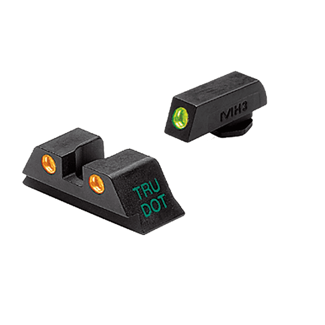 MEPROLIGHT TRU-DOT SIGHT SET fits GLOCK FS 9/357/40/45GAP G/O MEPROLIGHT TRU-DOT SIGHT SET fits GLOCK FS 9/357/40/45GAP G/O