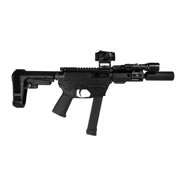 Shark Coast Tactical SCC8110CABLK-S Creepy Andrew 9mm Luger 30+1 7.50" Threaded Barrel Shark Coast Tactical SCC8110CABLK-S Creepy Andrew 9mm Luger 30+1 7.50" Threaded Barrel