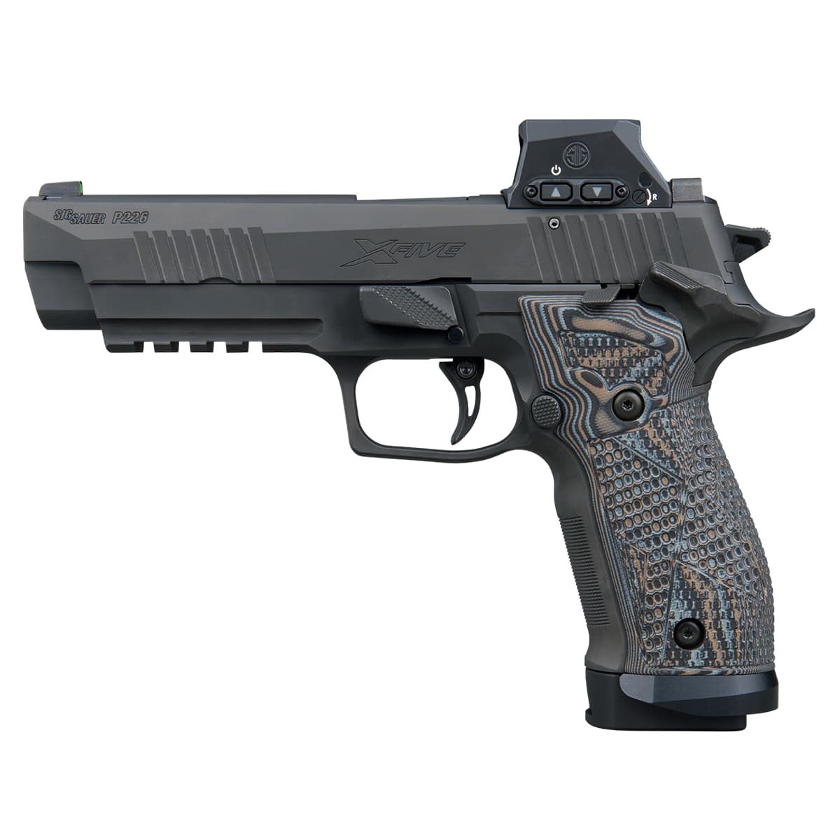 Sig Sauer 226X59XTMSAORXSL P226 XFive Extreme 9mm Luger 20+1 5" Bull Barrel Sig Sauer 226X59XTMSAORXSL P226 XFive Extreme 9mm Luger 20+1 5" Bull Barrel