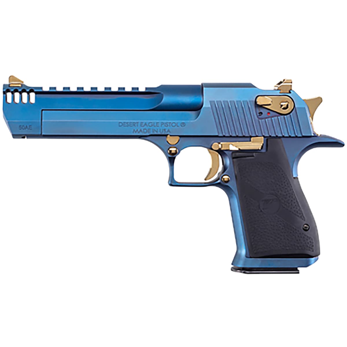 Magnum Research DE50CBG Desert Eagle Mark XIX Full Size Frame 50 AE 7+1 6" Steel w/Integral Muzzle Brake Magnum Research DE50CBG Desert Eagle Mark XIX Full Size Frame 50 AE 7+1 6" Steel w/Integral Muzzle Brake