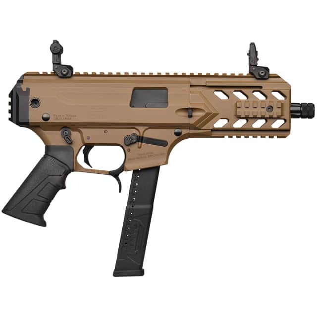 Gforce Arms BLADE6-FDE Blade6 9mm Luger 33+1 6" Black QPQ Steel Barrel Gforce Arms BLADE6-FDE Blade6 9mm Luger 33+1 6" Black QPQ Steel Barrel
