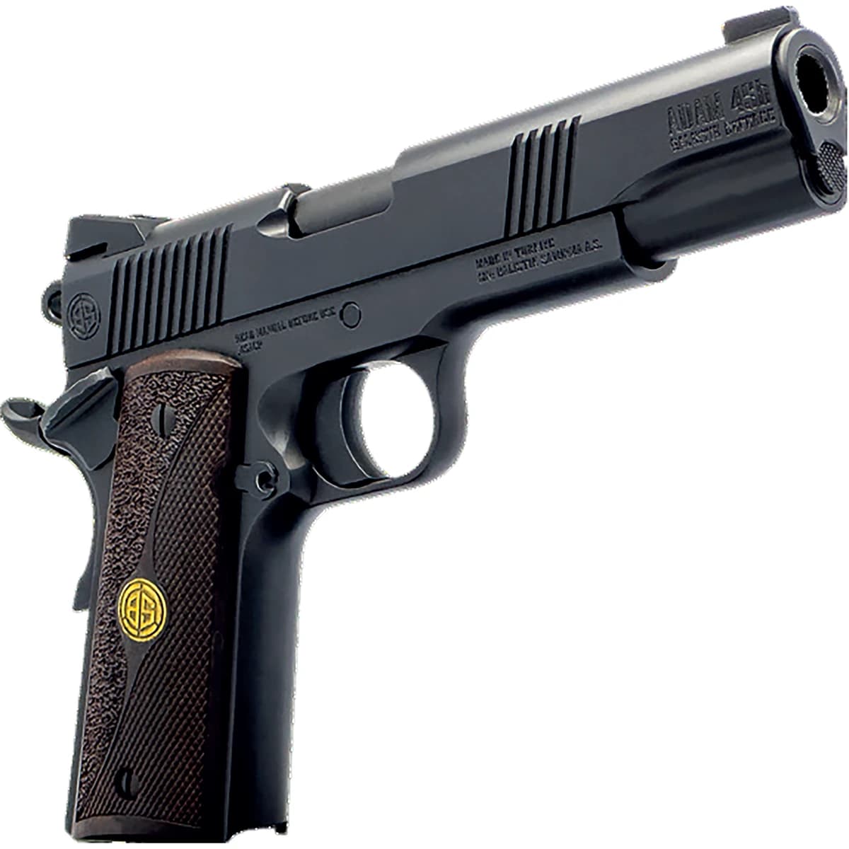 Dickinson LLC Adam 9B Black 9mm 5" Serration B Dickinson LLC Adam 9B Black 9mm 5" Serration B
