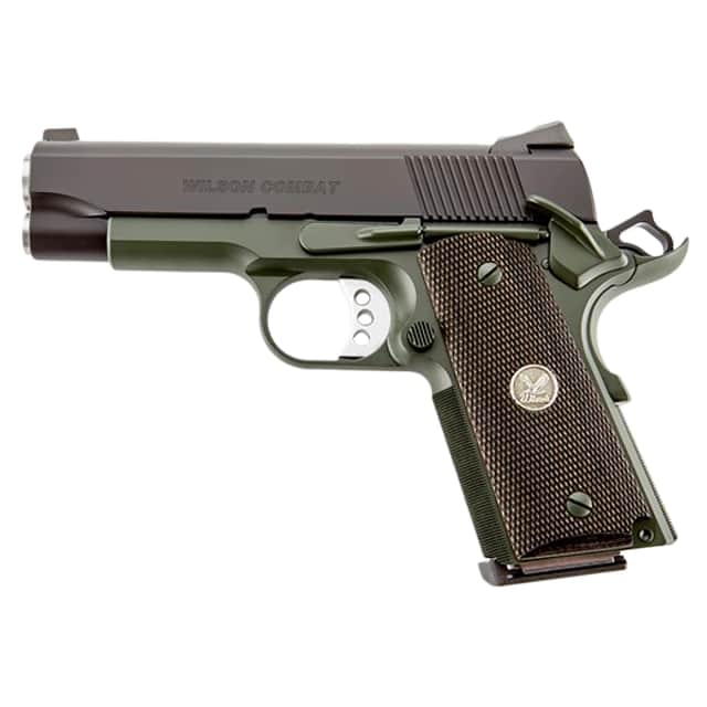 Wilson Combat WCQBCTACA CQB *CA Compliant Compact Frame 45 ACP 8+1 4" Stainless Match Grade Barrel Wilson Combat WCQBCTACA CQB *CA Compliant Compact Frame 45 ACP 8+1 4" Stainless Match Grade Barrel