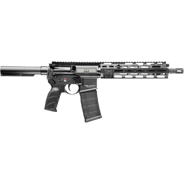 HK 81001051 MR556 A4 5.56x45mm 10+1 11" Black Threaded Barrel HK 81001051 MR556 A4 5.56x45mm 10+1 11" Black Threaded Barrel