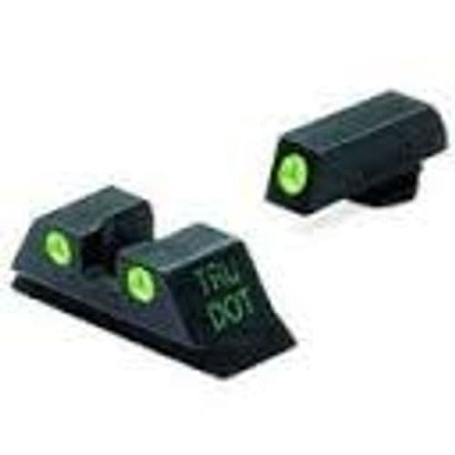 Meprolight USA 107763101 Tru-Dot Green Tritium White Outline Front Sight-Green Tritium White Outline Rear Sight Colt 1911 Government/Commander Meprolight USA 107763101 Tru-Dot Green Tritium White Outline Front Sight-Green Tritium White Outline Rear Sight Colt 1911 Government/Commander