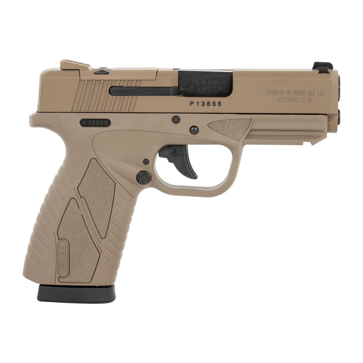 Bersa BP9FDECCOR BPCC Sub-Compact 9mm Luger 8+1 3.30" Black Barrel Bersa BP9FDECCOR BPCC Sub-Compact 9mm Luger 8+1 3.30" Black Barrel