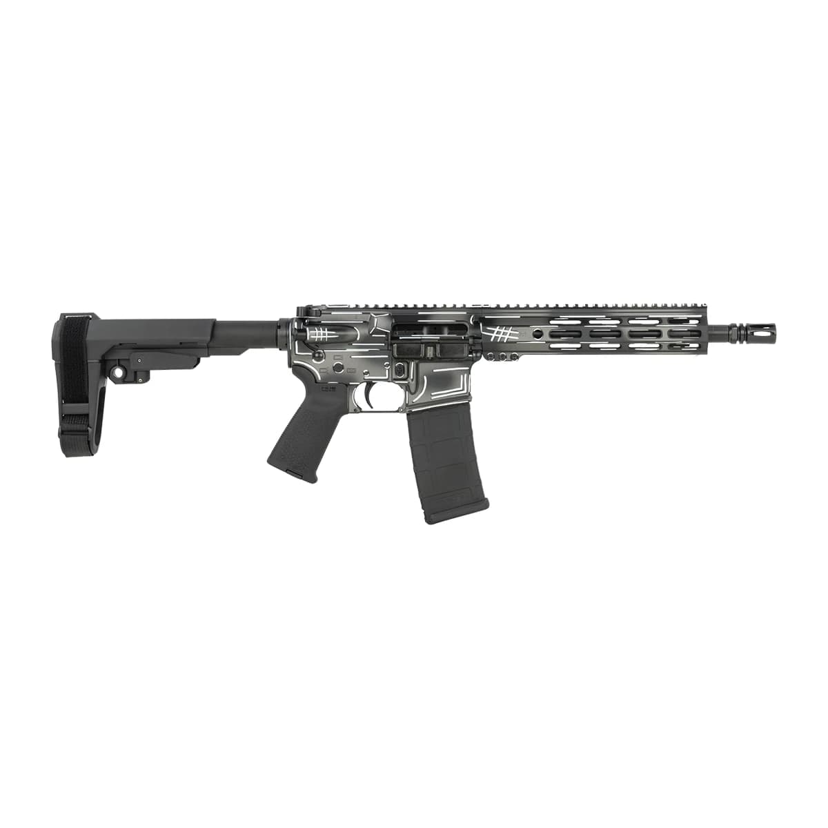 Shark Coast Tactical SCC07046ANBK-P Anime-15 Black 5.56 NATO 30+1 10.50" Black Nitride Threaded Barrel Shark Coast Tactical SCC07046ANBK-P Anime-15 Black 5.56 NATO 30+1 10.50" Black Nitride Threaded Barrel