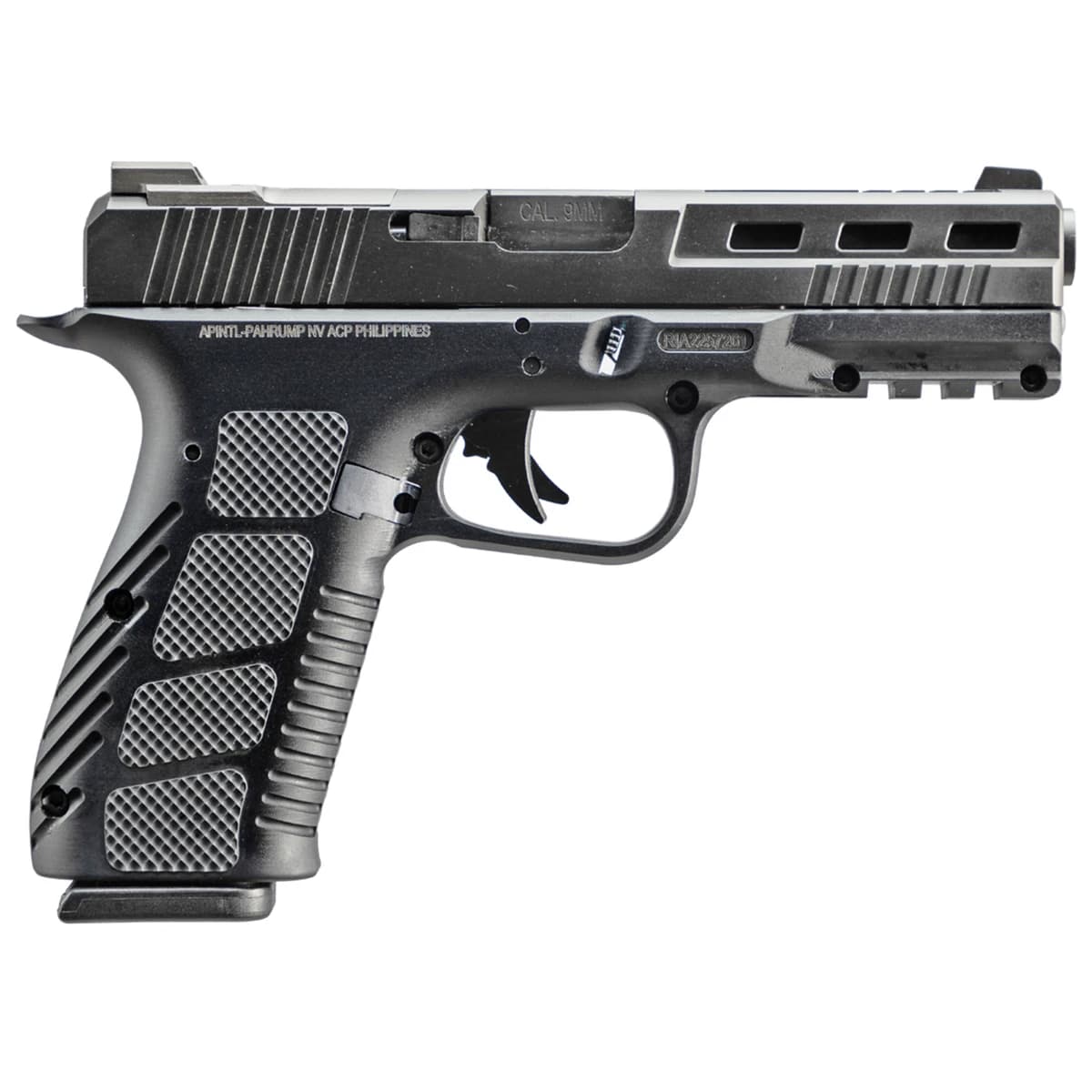 Rock Island 57124 STK100 9mm Luger 17+1 4" Black PVD Ported/Serrated Slide Rock Island 57124 STK100 9mm Luger 17+1 4" Black PVD Ported/Serrated Slide