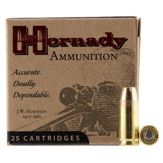 Hornady 90282 Custom 9mm Luger 147 gr Hornady XTP Hollow Point 25 Per Box Hornady 90282 Custom 9mm Luger 147 gr Hornady XTP Hollow Point 25 Per Box