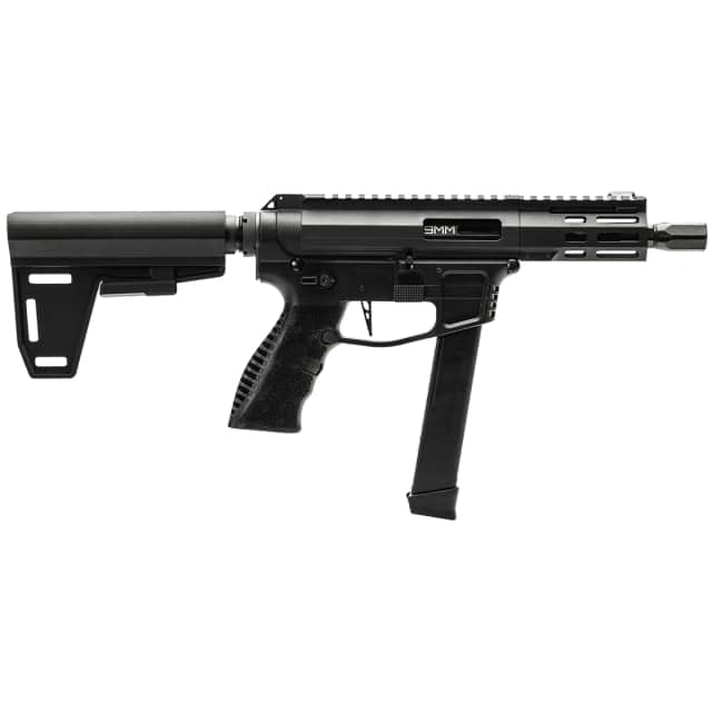 Gforce Arms GFHYB5 Jawbone 9mm Luger 33+1 5" Black QPQ Threaded Barrel Gforce Arms GFHYB5 Jawbone 9mm Luger 33+1 5" Black QPQ Threaded Barrel