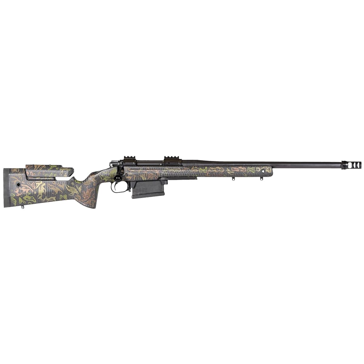 Geissele Automatics 08538 King Hunter 7mm BC 20" Black Cerakote Threaded Barrel Geissele Automatics 08538 King Hunter 7mm BC 20" Black Cerakote Threaded Barrel