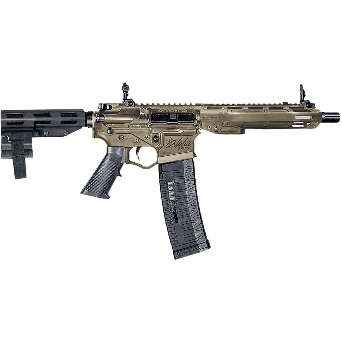 ATI ATIGAX3007MLCFDE Alpha Maxx 300 Blackout 60+1 7.50" Black Threaded Barrel ATI ATIGAX3007MLCFDE Alpha Maxx 300 Blackout 60+1 7.50" Black Threaded Barrel