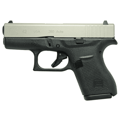 GLOCK 42 380ACP BLACK/SILVER 6 GLOCK 42 380ACP BLACK/SILVER 6