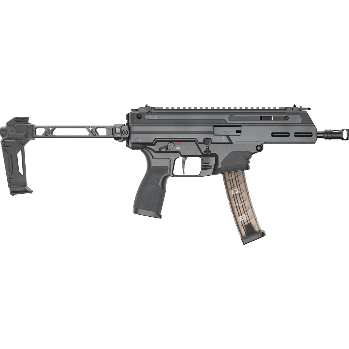 Springfield Armory KN90640BLCFSA Kuna 40 S&W 10+1 6.12" Black Melonite Steel Barrel Springfield Armory KN90640BLCFSA Kuna 40 S&W 10+1 6.12" Black Melonite Steel Barrel