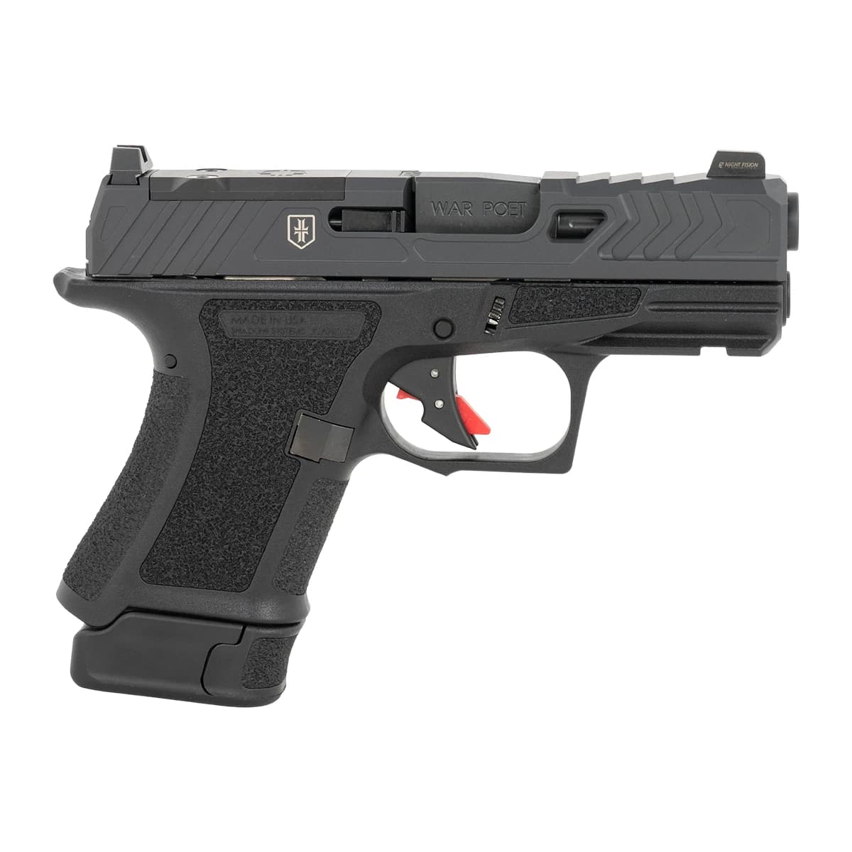 Shadow Systems SS-4084-B CR920 War Poet 9mm Luger 13+1, 3.40" Black Nitride Match Grade Shadow Systems SS-4084-B CR920 War Poet 9mm Luger 13+1, 3.40" Black Nitride Match Grade