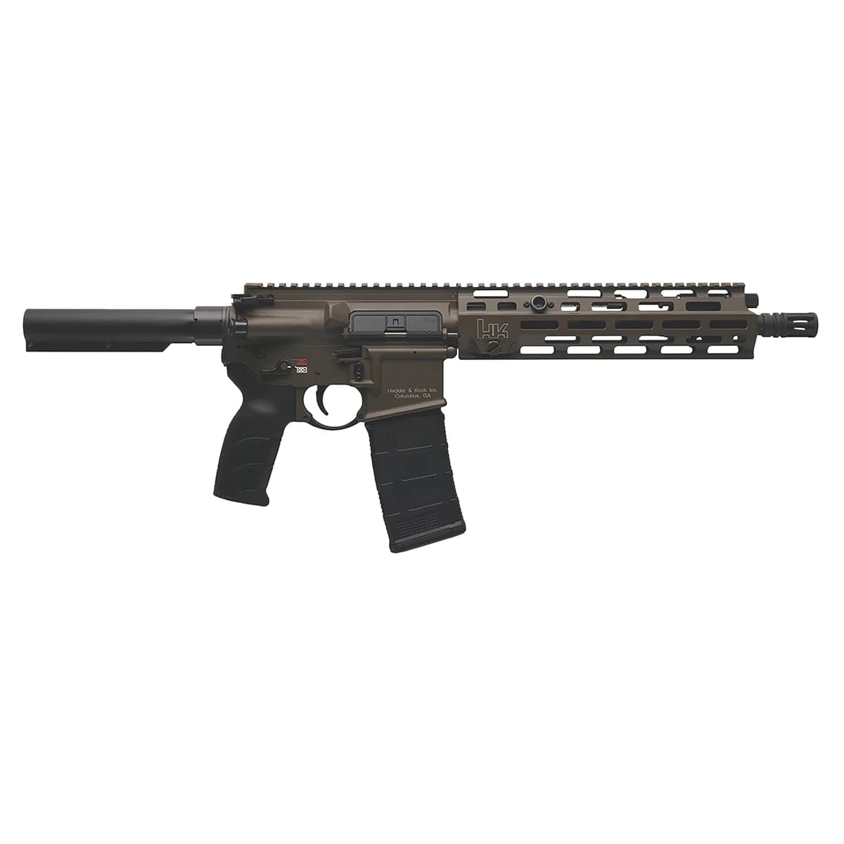 HK 81001202 MR556 A4 5.56x45mm 10+1 11" Black Threaded Barrel HK 81001202 MR556 A4 5.56x45mm 10+1 11" Black Threaded Barrel