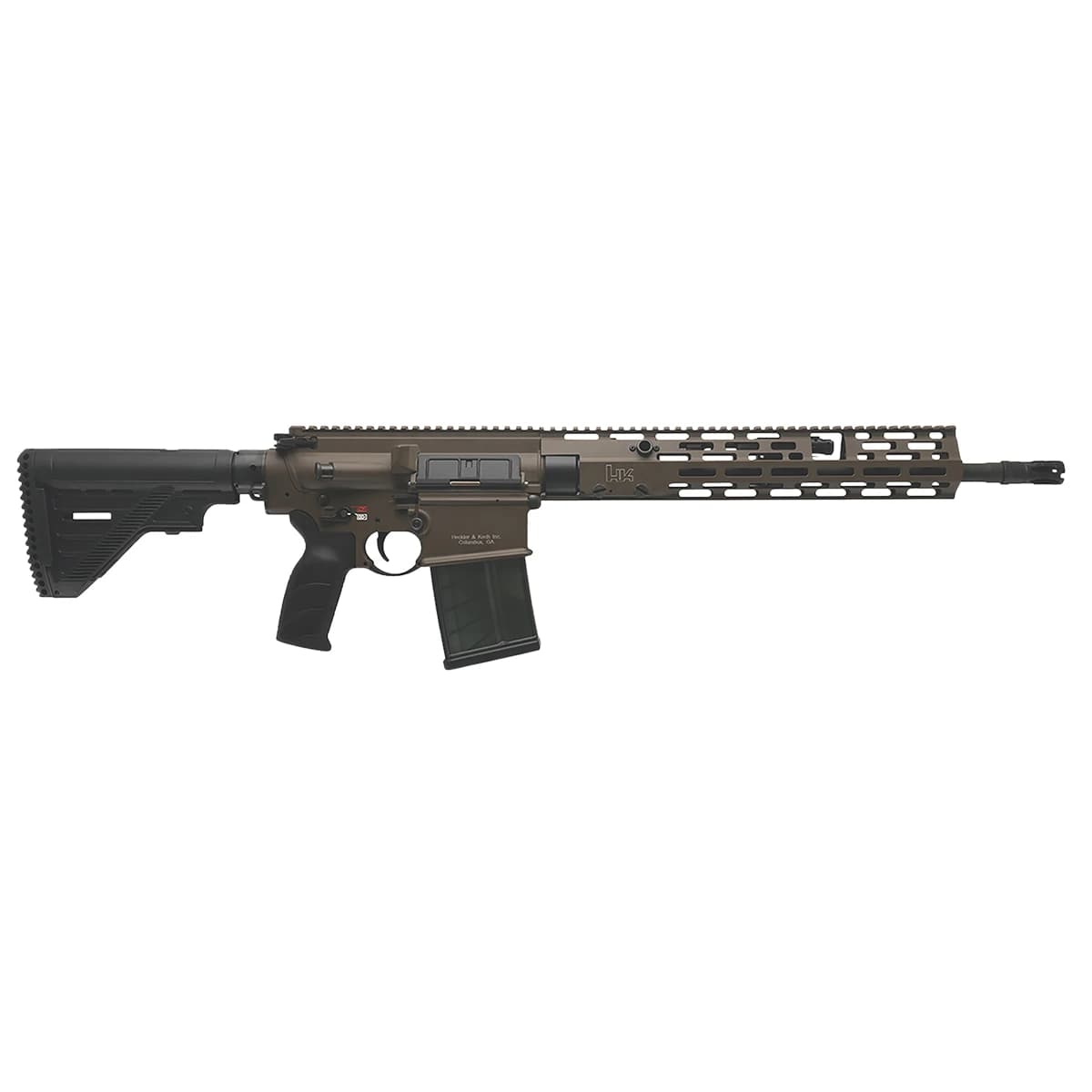 HK 81001206 MR762 A4 7.62x51mm 10+1 16.50" Black Threaded Barrel HK 81001206 MR762 A4 7.62x51mm 10+1 16.50" Black Threaded Barrel