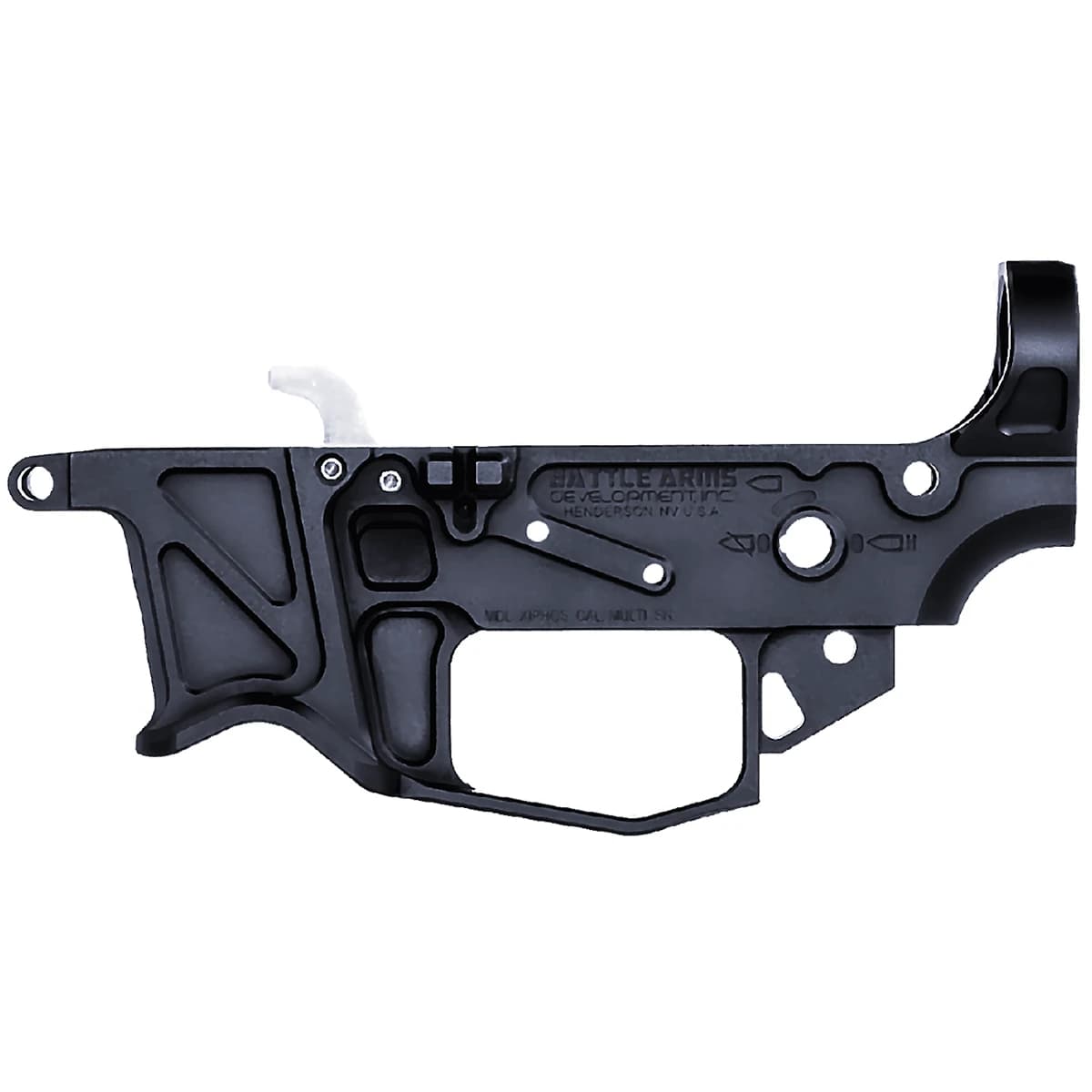 Battle Arms Development XIPHOS-LR-BLK Lower Receiver 9mm Luger Aluminum Black Anodized For Glock Battle Arms Development XIPHOS-LR-BLK Lower Receiver 9mm Luger Aluminum Black Anodized For Glock