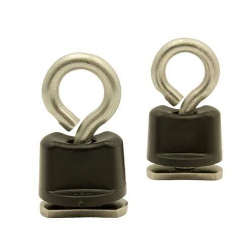YakAttack Track Mount Tie-Down Eyelets - 2 Pack YakAttack Track Mount Tie-Down Eyelets - 2 Pack