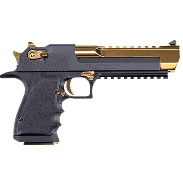 Magnum Research DE50BATG Desert Eagle Full Size 50 AE 7+1 6" Titanium Gold Barrel Magnum Research DE50BATG Desert Eagle Full Size 50 AE 7+1 6" Titanium Gold Barrel