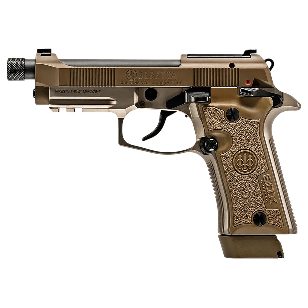 Beretta USA J80XTD10 80X Cheetah Tactical Micro-Compact Frame 380 ACP 10+1 4.40" Barrel Beretta USA J80XTD10 80X Cheetah Tactical Micro-Compact Frame 380 ACP 10+1 4.40" Barrel