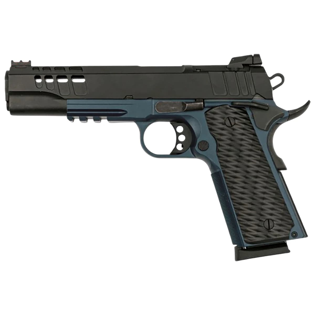 Great Lakes Firearms GL191145FSSBLU 1911 45 ACP 8+1 5" Match Grade Barrel Great Lakes Firearms GL191145FSSBLU 1911 45 ACP 8+1 5" Match Grade Barrel