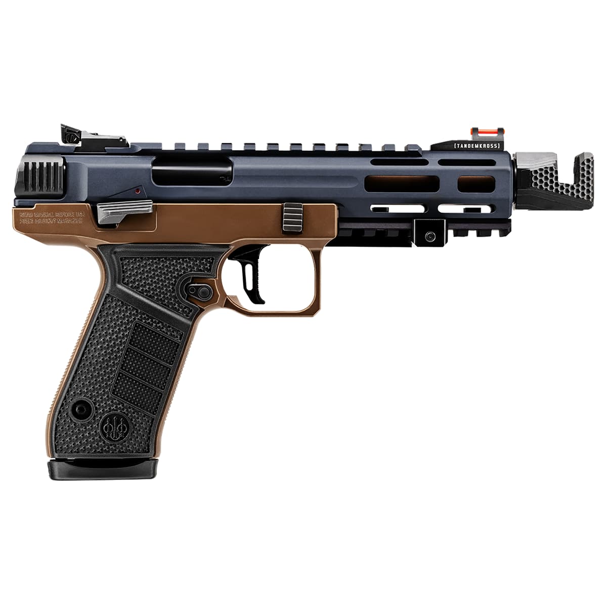 Beretta USA JB22TACMET10MY1 B Series Full Size Frame 22 LR 10+1 5.25" Threaded Compensator Barrel Beretta USA JB22TACMET10MY1 B Series Full Size Frame 22 LR 10+1 5.25" Threaded Compensator Barrel