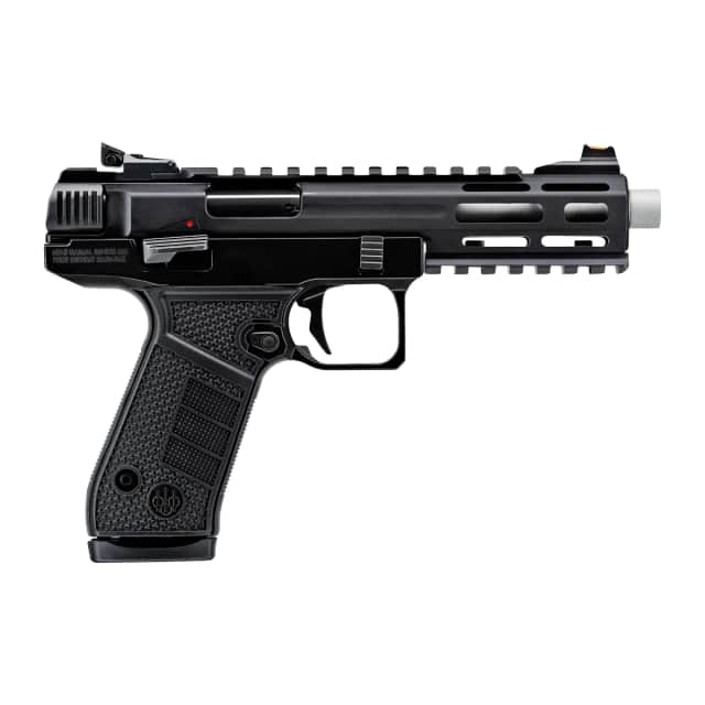 Beretta USA JB22TACMET15 B Series Jaguar Tac Full Size 22 LR 15+1 5.25" Stainless Threaded Barrel Beretta USA JB22TACMET15 B Series Jaguar Tac Full Size 22 LR 15+1 5.25" Stainless Threaded Barrel