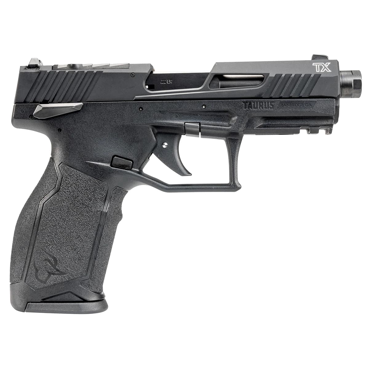 Taurus 1-2TX22P141-5X10 TX22 Full Size Frame 22 LR 10+1 4.10" Black Threaded Barrel Taurus 1-2TX22P141-5X10 TX22 Full Size Frame 22 LR 10+1 4.10" Black Threaded Barrel