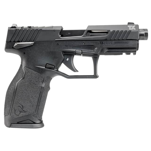 Taurus 1-2TX22P141-5X10 TX22 Full Size Frame 22 LR 10+1 4.10" Black Threaded Barrel Taurus 1-2TX22P141-5X10 TX22 Full Size Frame 22 LR 10+1 4.10" Black Threaded Barrel