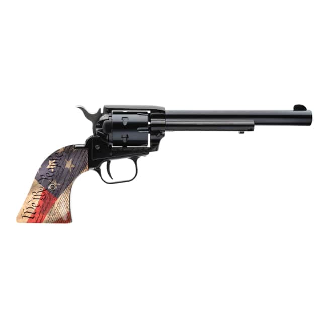 Heritage Mfg RR22B6-WTP Rough Rider 22 LR 6 Shot 6.50" 22 LR 6 Shot 6.50" Black Oxide Barrel Heritage Mfg RR22B6-WTP Rough Rider 22 LR 6 Shot 6.50" 22 LR 6 Shot 6.50" Black Oxide Barrel
