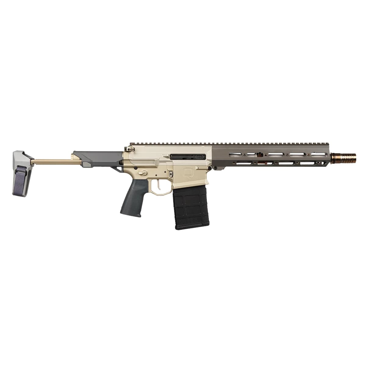 Q LLC BOOMBOX-86-12IN-PISTOL Boombox 8.6 Blackout 20+1 12" Bead Blasted Threaded Barrel Q LLC BOOMBOX-86-12IN-PISTOL Boombox 8.6 Blackout 20+1 12" Bead Blasted Threaded Barrel
