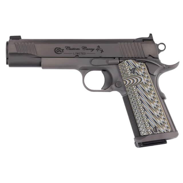 Colt Mfg O1080CS Custom Carry 45 ACP 7+1 5" National Match Barrel Colt Mfg O1080CS Custom Carry 45 ACP 7+1 5" National Match Barrel