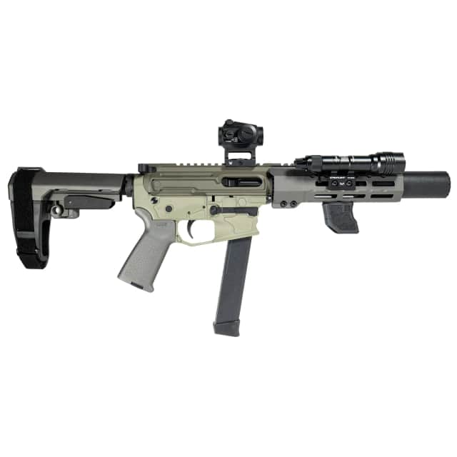 Shark Coast Tactical SCCSNKYSD9002 Sneeky Pete Deluxe 9mm Luger 33+1 5.50" Barrel w/ Suppressor Shark Coast Tactical SCCSNKYSD9002 Sneeky Pete Deluxe 9mm Luger 33+1 5.50" Barrel w/ Suppressor