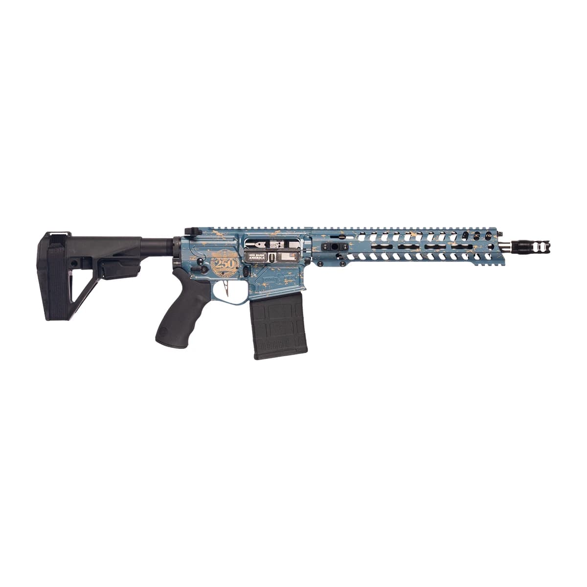 Patriot Ordnance Factory 02552 Rogue 250th Anniversary Limited Edition 308 Win Patriot Ordnance Factory 02552 Rogue 250th Anniversary Limited Edition 308 Win